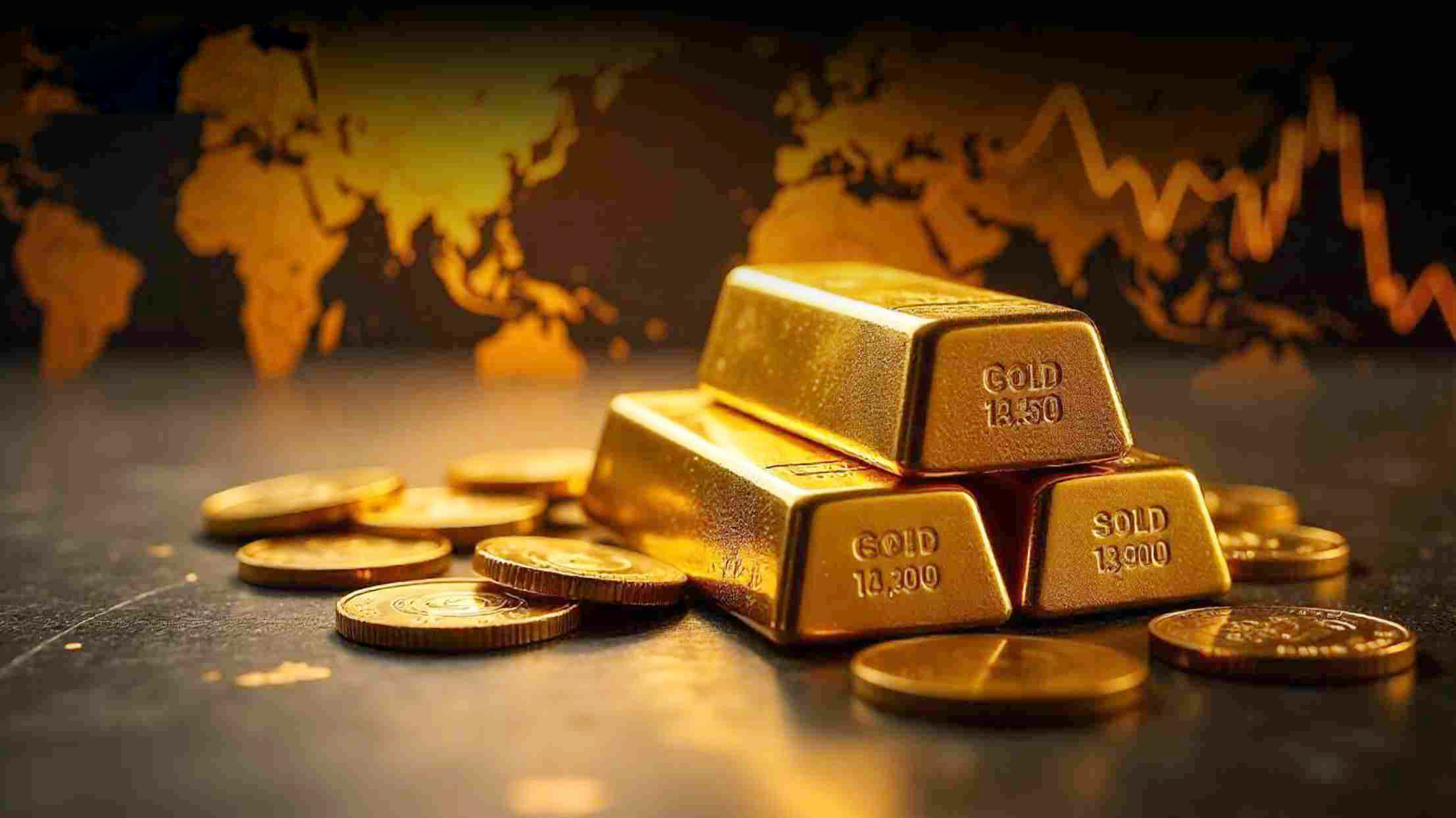 الذهب في اوج عطائه